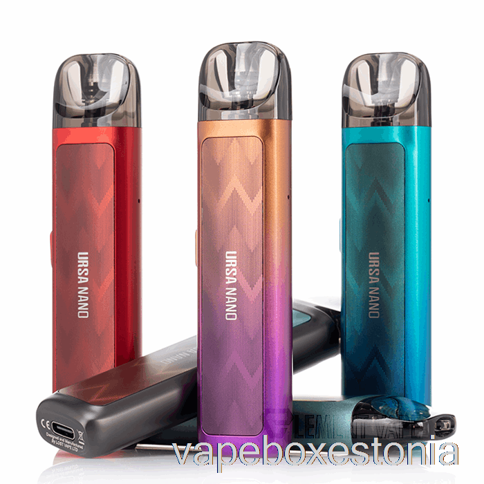 Vape Box Eesti Kadunud Vape Ursa Nano Pod Kit Sakura Roosa